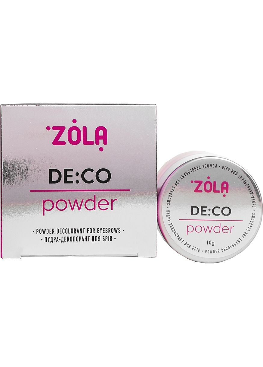 Пудра-деколорант для бровей De:Co Powder Decolourant For Eyebrows 10g (1305910-196651) ZOLA (368601550)