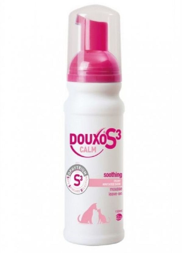 Лікувальний мус для шкіри кішок Douxo S3 Calm 150 мл (3411113007218) Ceva (279563568)