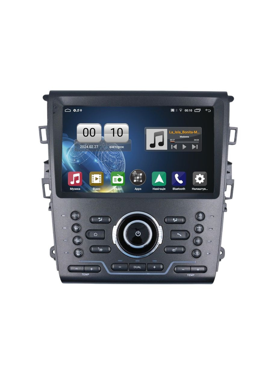 Штатна магнітола серії Q1 під Ford Mondeo 5 2014-2019 (K) 9 дюймів QIV (346499272)