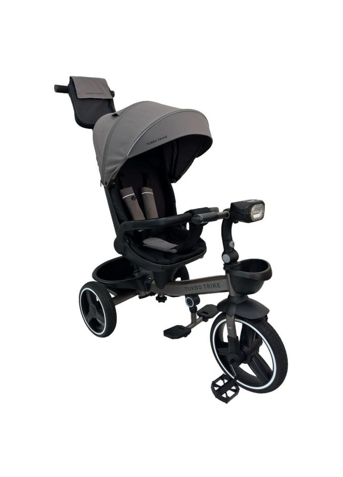 Детский трехколесный велосипед MT 1002-13 серый Turbo Trike (363115650)