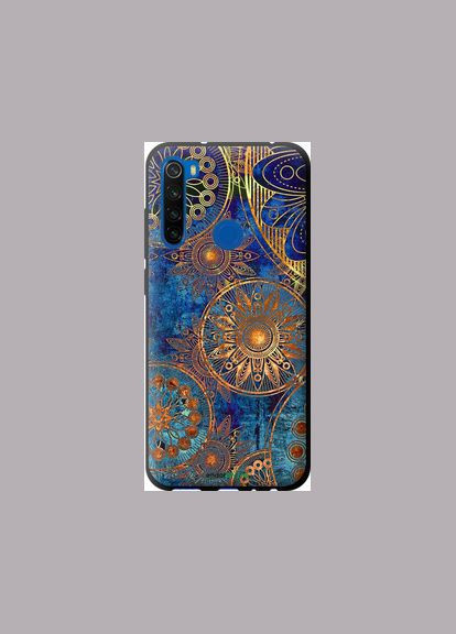 Чехол на Xiaomi Redmi Note 8T Золотой узор "678b-1818-2448" Endorphone (348067462)