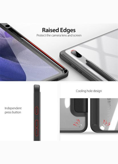 Чохол-книжка Toby Series для Samsung Galaxy Tab S8 Ultra 14.6' Black Dux Ducis (324234509)