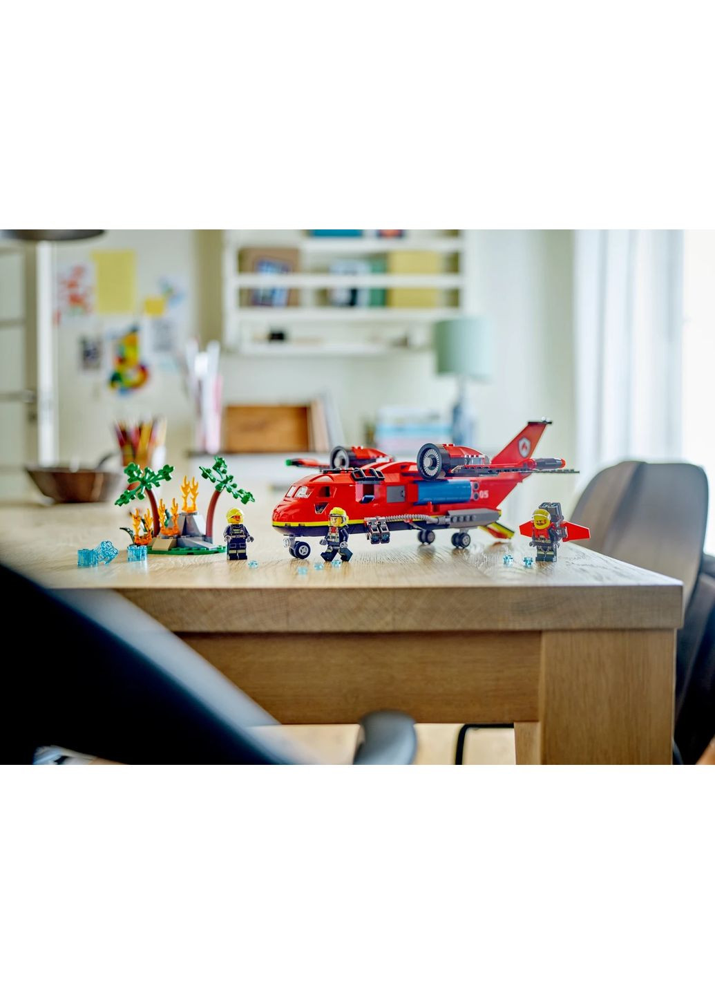 Конструктор Лего Сити Пожарно-спасательный самолет City 60413 Lego (372012415)