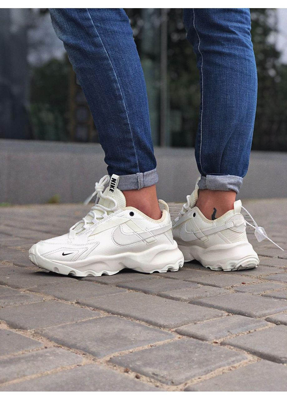 Білі Осінні кросівки чоловічі nike tc 7900 white найк tc 7900 No Brand