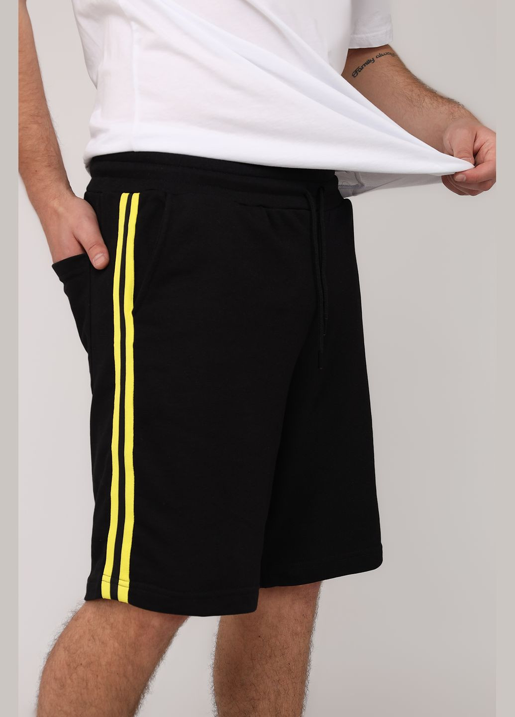 Шорты мужские цвет черный ЦБ-00276738 Clang (330223563)