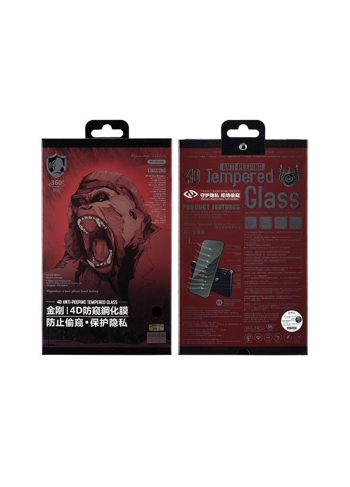 Захисне скло антишпигун Kingkong 4D Curved Privacy для iPhone 14 Pro Max (WTP-012) Wekome (355949826)