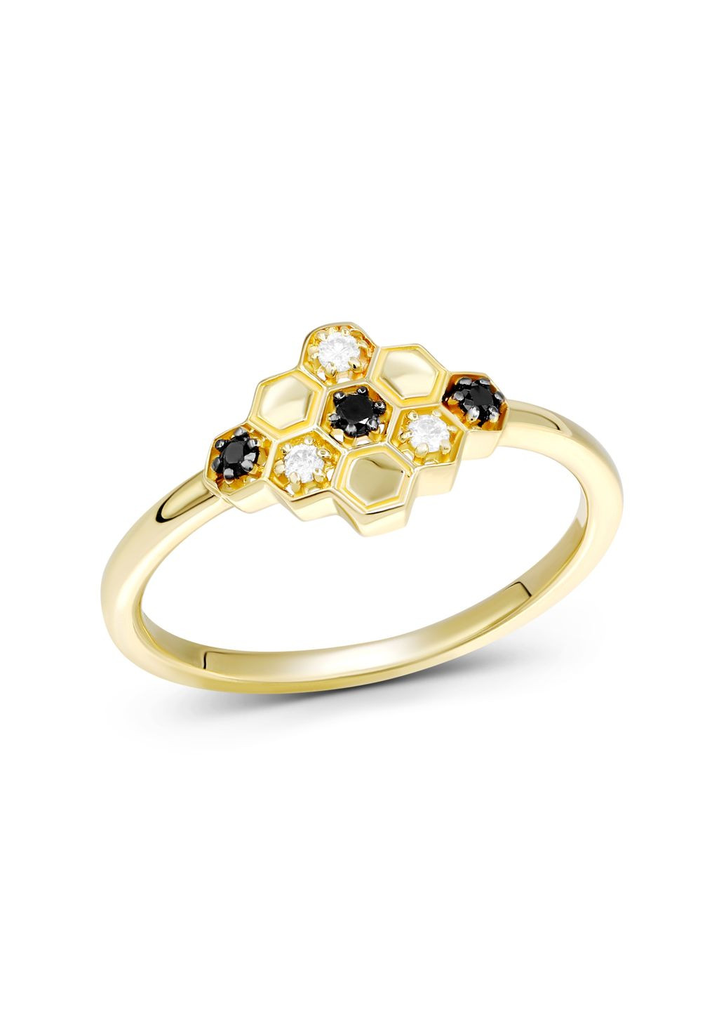 Кольцо с бриллиантами в желтом золоте 1К034-1731 Zarina (278388317)