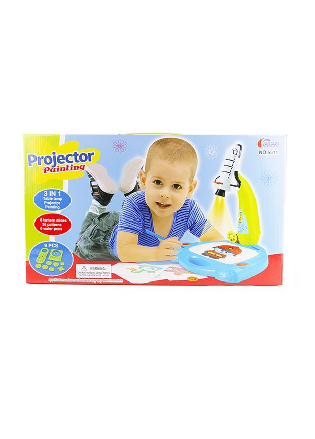 Детский проектор для рисования Ракета 6611, 36 паттернов KEHONGSHENG (302317488)