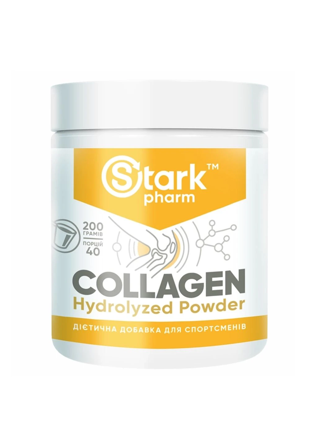 Collagen Hydrolyzed Powder - 200g Stark Pharm (380957947)