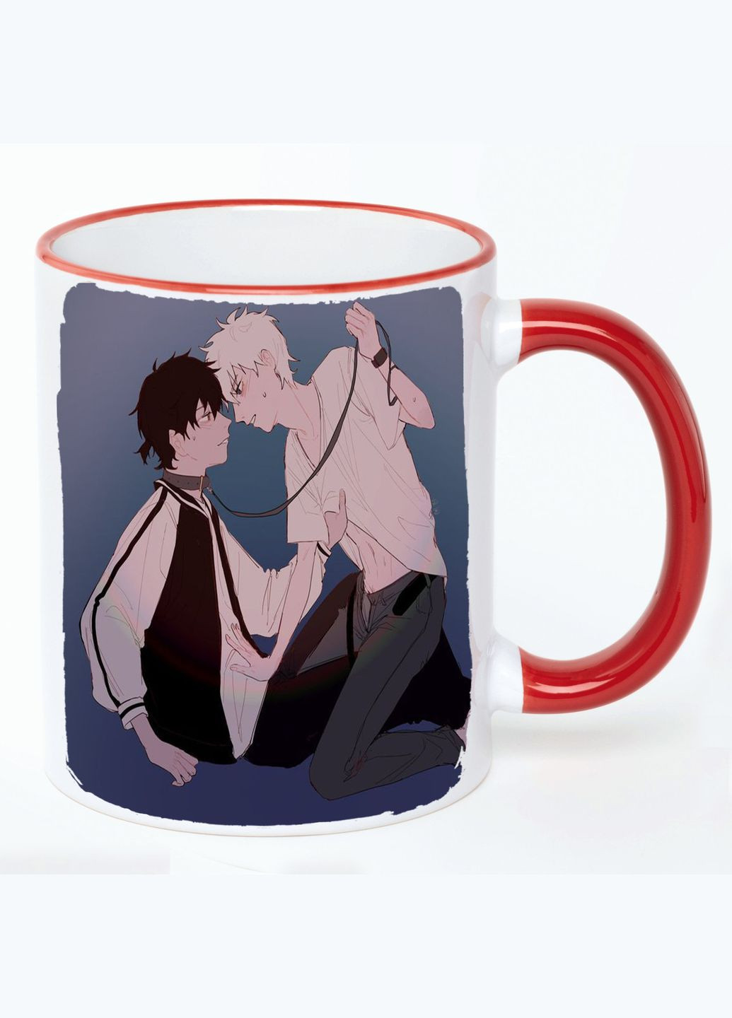 Чашка Агенти часу Аніме #003 (кухоль, кухоль) Біла з Червоною ручкою 330 мл No Brand (322712639)