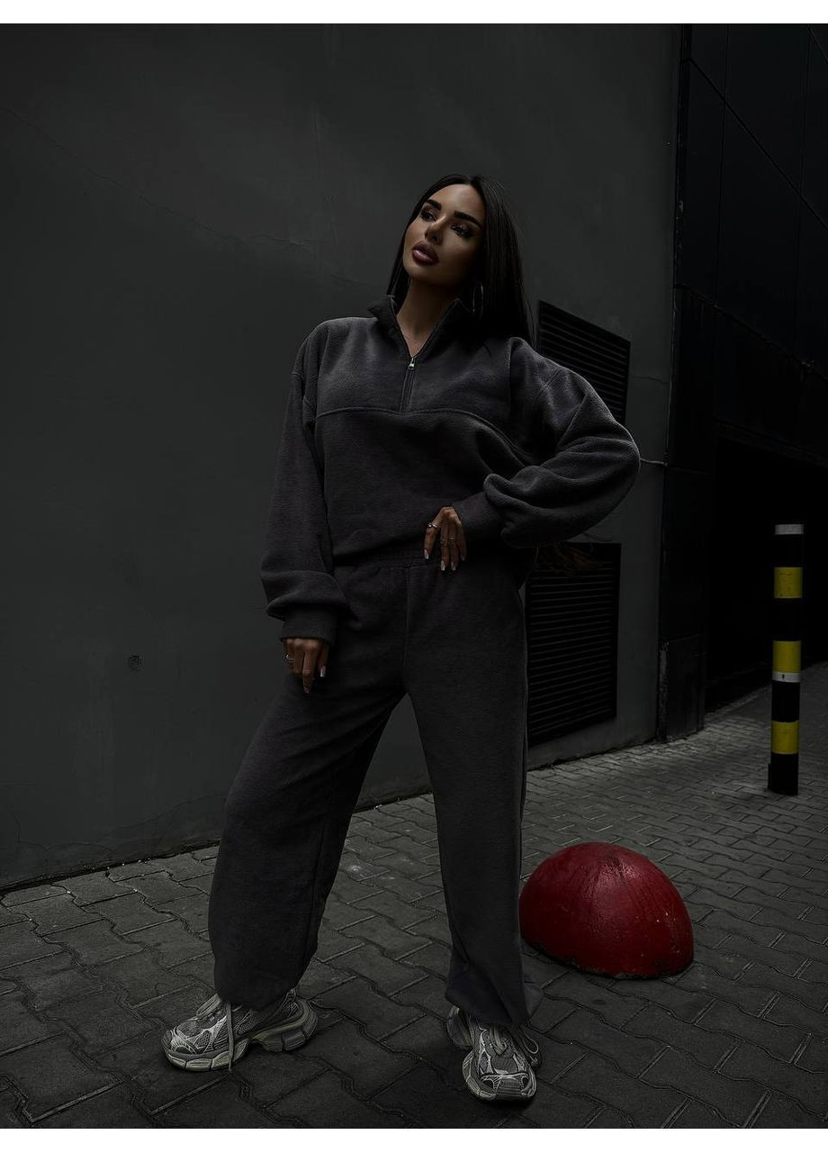 Костюм 775 двухсторонний флис Полар,теплый, брюки и кофта с затяжками. Україна (368544242)