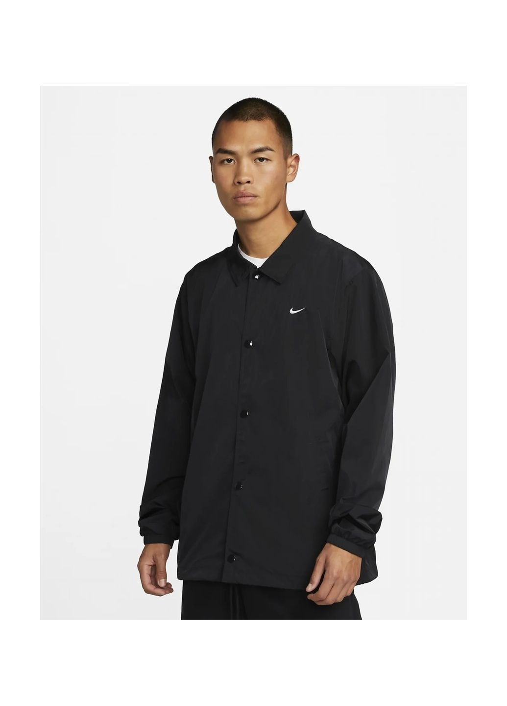 Чорна куртка чоловіча sportswear authentics mens coaches jacket black Nike