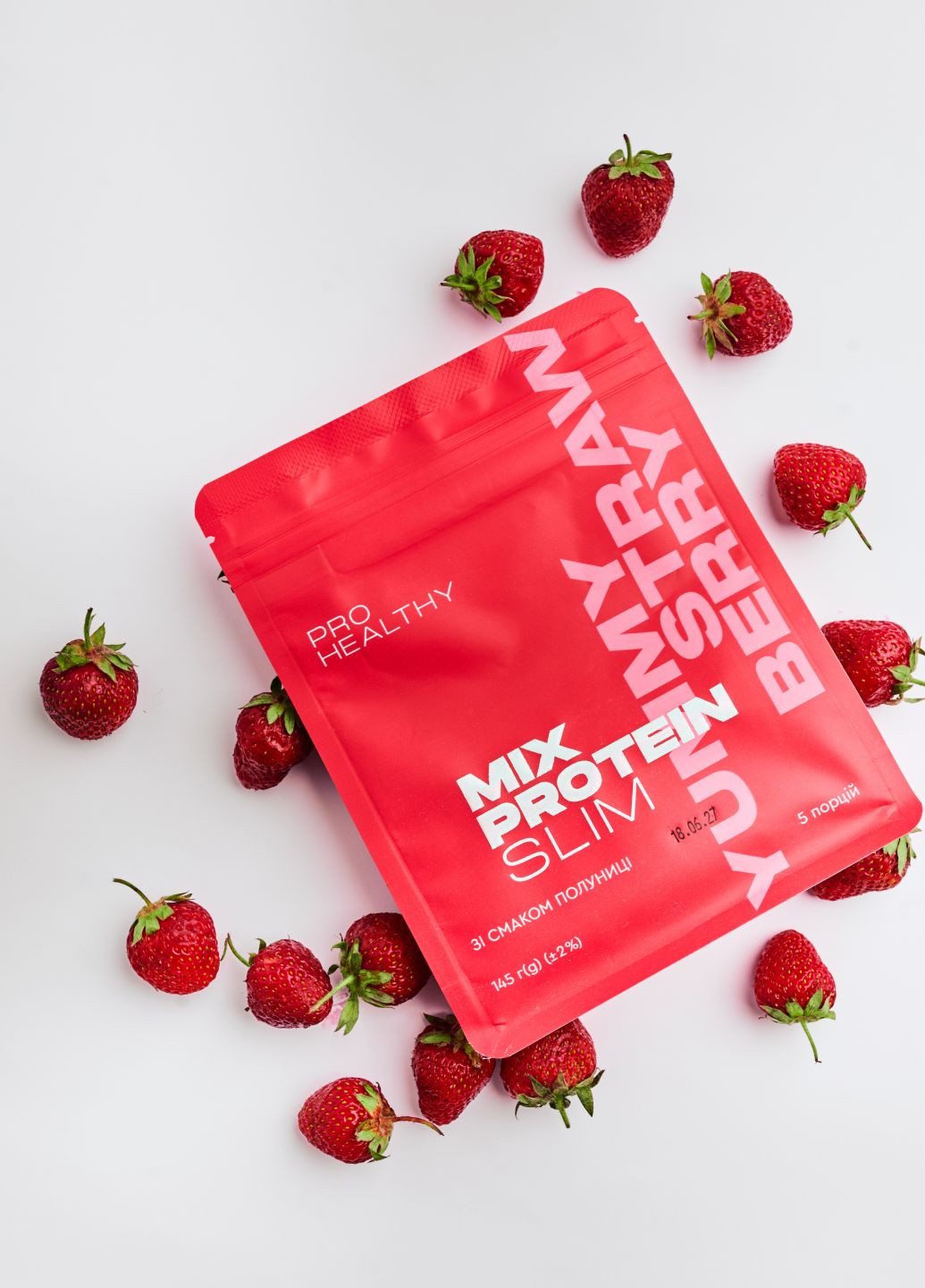 Жиросжигатель Низкокалорийный коктейль со вкусом клубники для снижения веса Mix Protein Slim Yummу Strawberry PRO HEALTHY CHOICE (340907800)