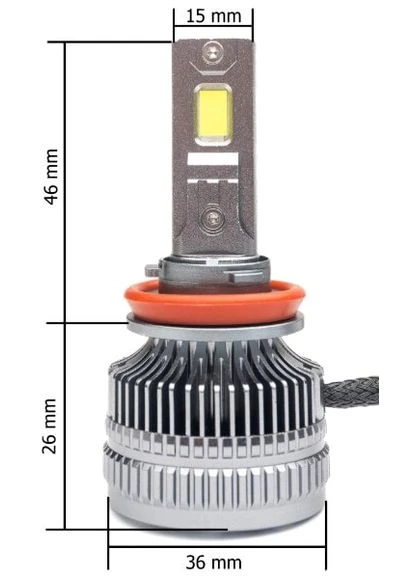 LED автолампи MAX Pro H11 5000К Prime-X (374517380)