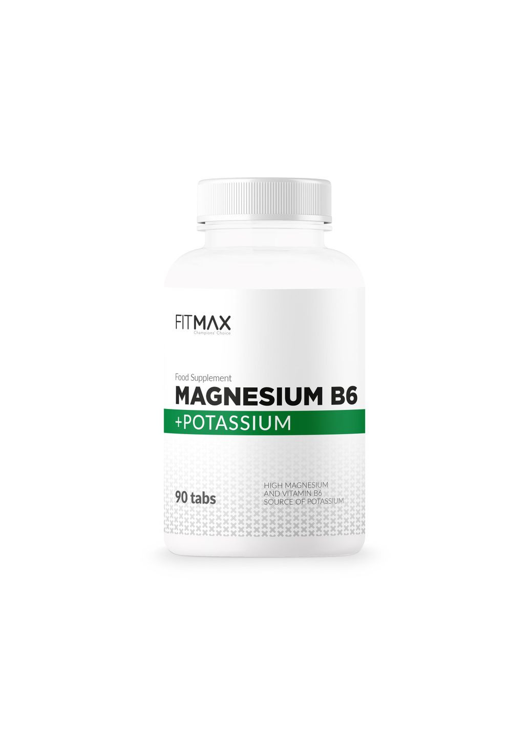 Витамин В6, магний и калий Magnesium B6 + Potassium 90 tabs FitMax (285736483)