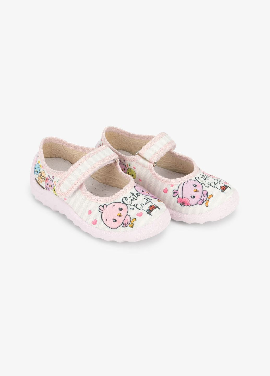 Рожеві всесезонні сліпони для дівчинки 360-404 shop (2000990992178) Waldi