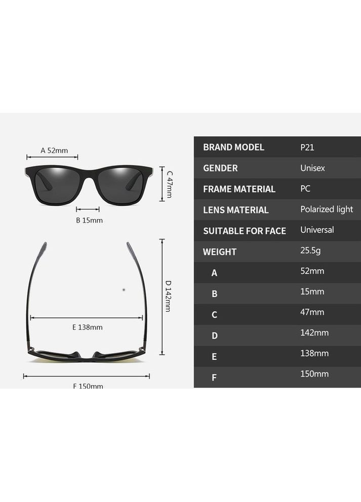 Солнцезащитные очки SuNi унисекс поляризационные UV400 розово-оранжевые антибликовые пластиковые стильные No Brand (364859655)