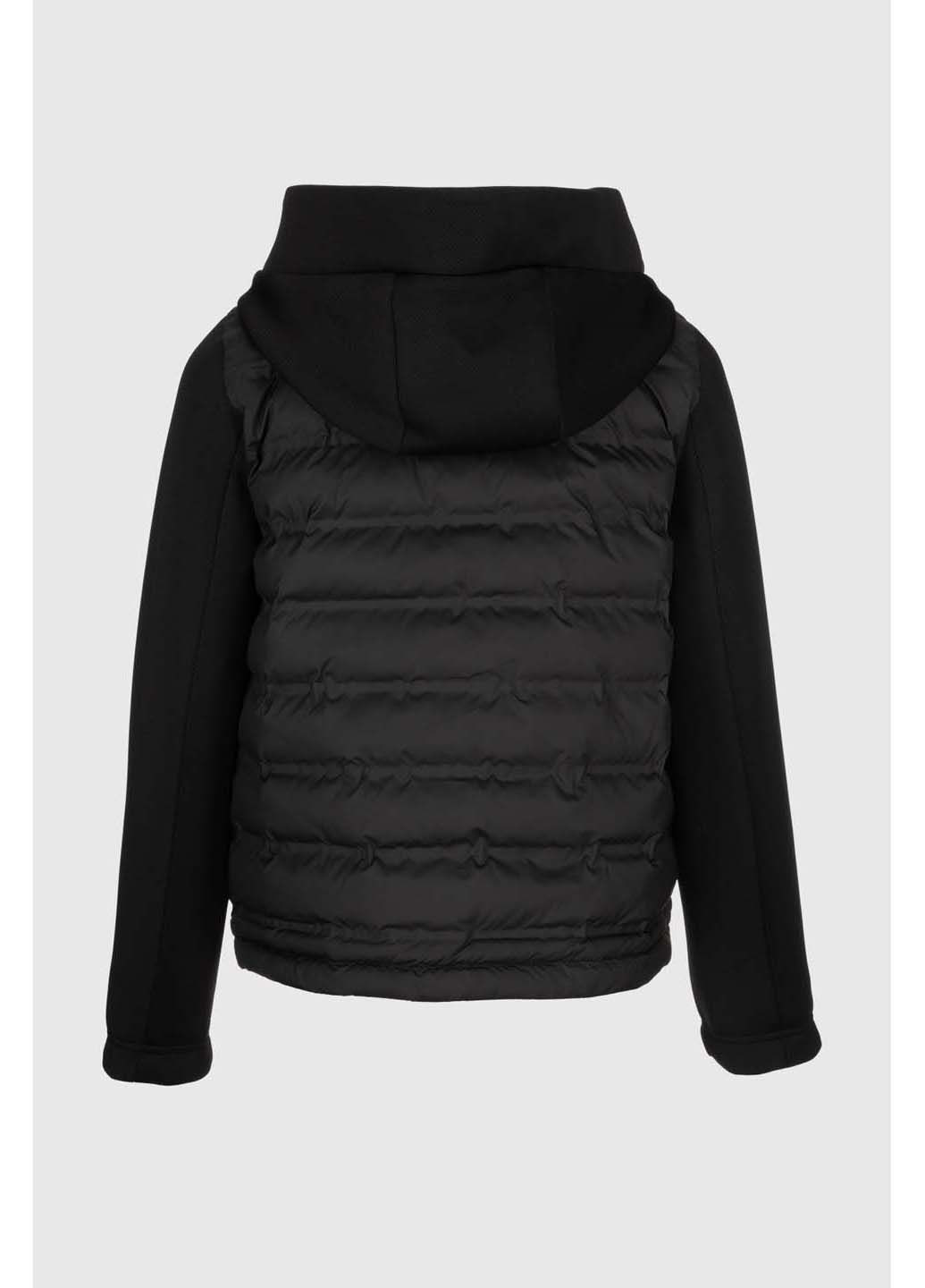 Чорна демісезонна куртка Visdeer