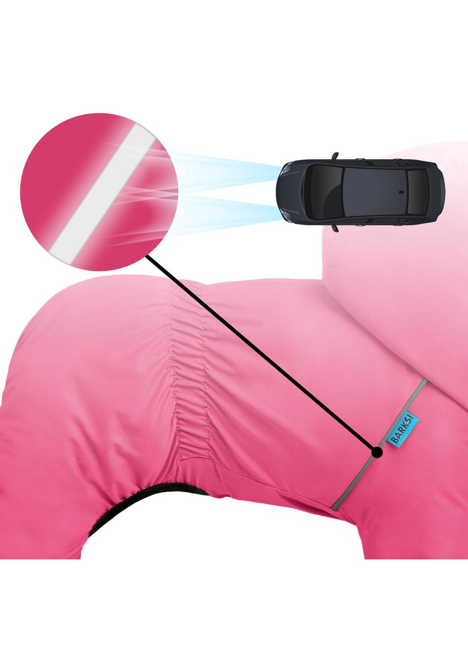 Комбінезон-дощовик для собак Textile Barksi (370549533)