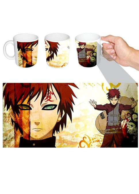 Чашка белая аниме Наруто Гаара (z0323) No Brand (327005919)