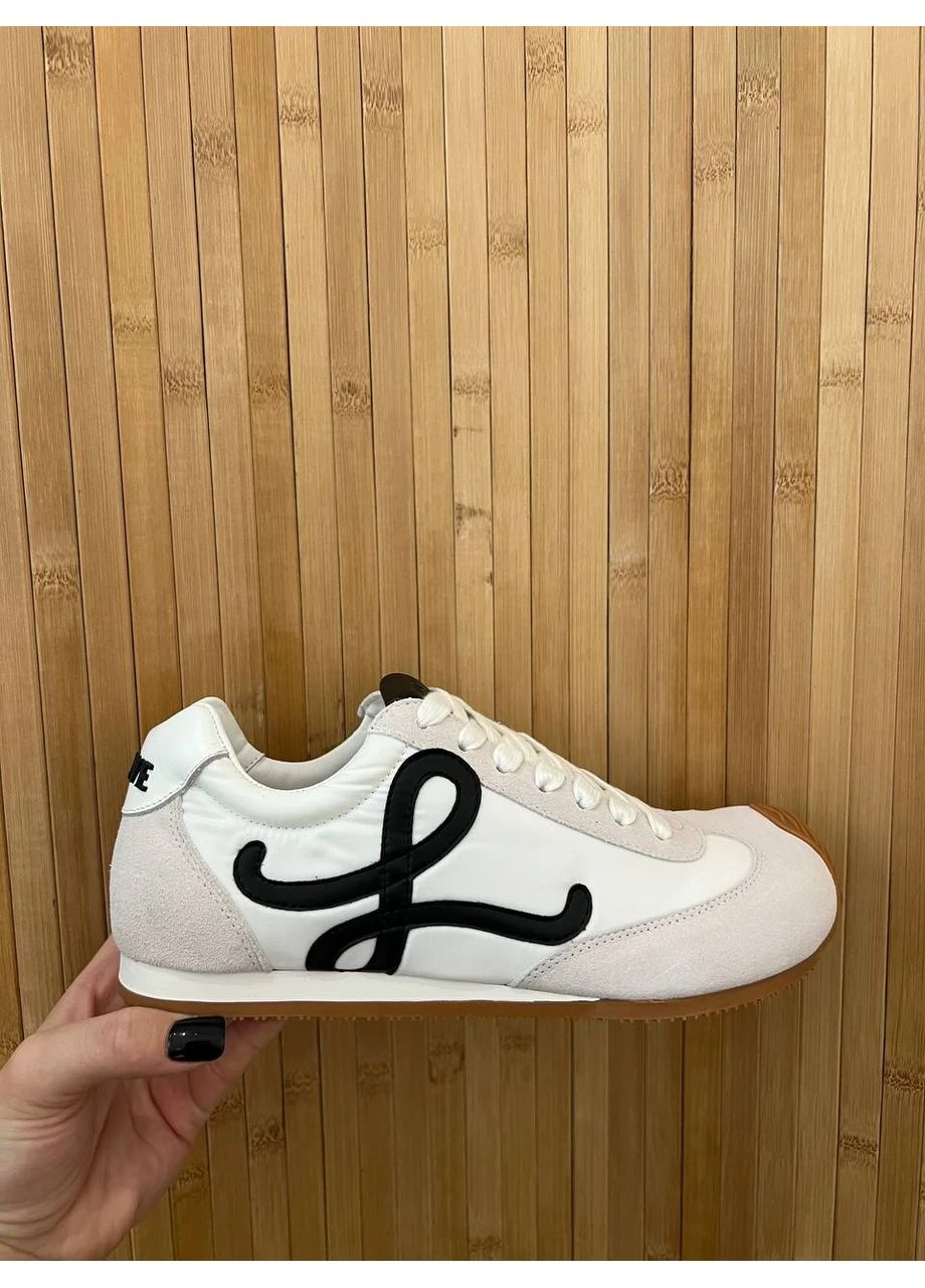 Білі кросівки чоловічі loewe ballet runner 2.0 white лоеве балет ранер білі демісезон No Brand