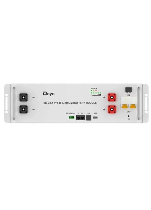 Акумуляторна батарея SE-G5.1 Pro-B, 100 Ah, 51.2 V, BMS, LiFePO4 Deye (315435259)