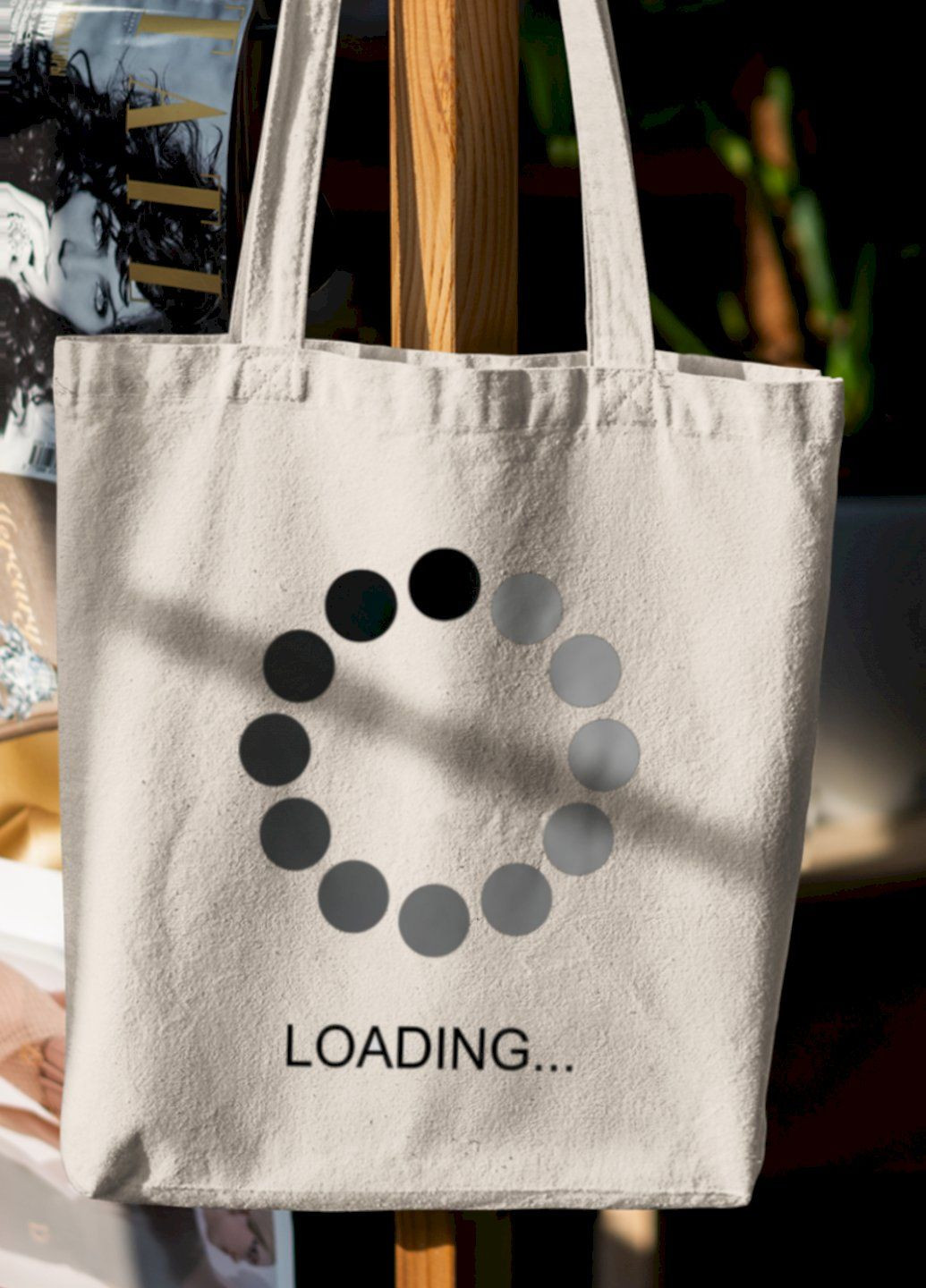 Еко-сумка шопер Ctrl+ натуральний "Loading " Ctrl+ (303773023)