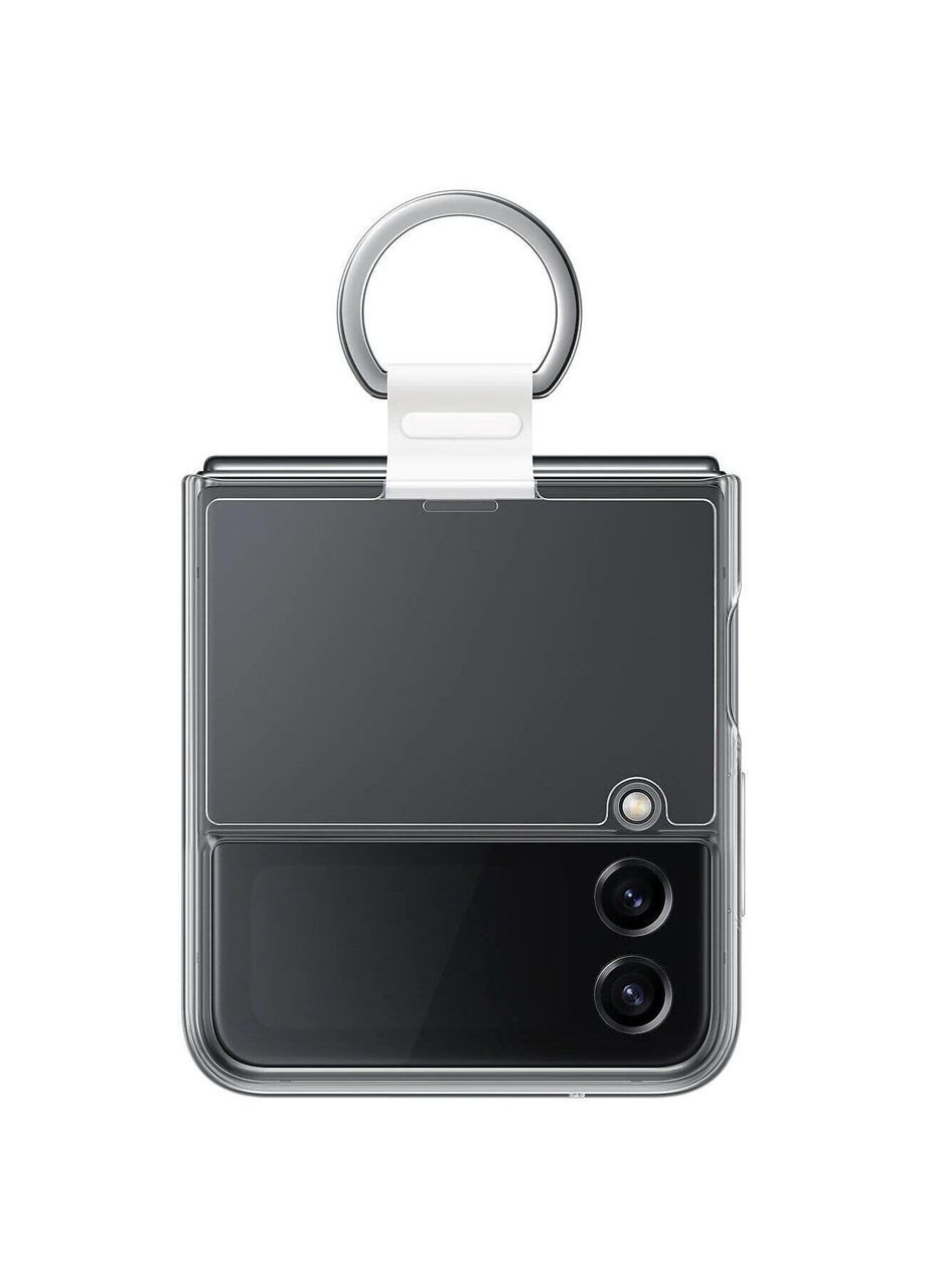 Чехол-накладка Clear Cover with Ring для Galaxy Flip 4 SM-F721 Transparent (EF-OF721CTEGUA) Samsung (341487233)