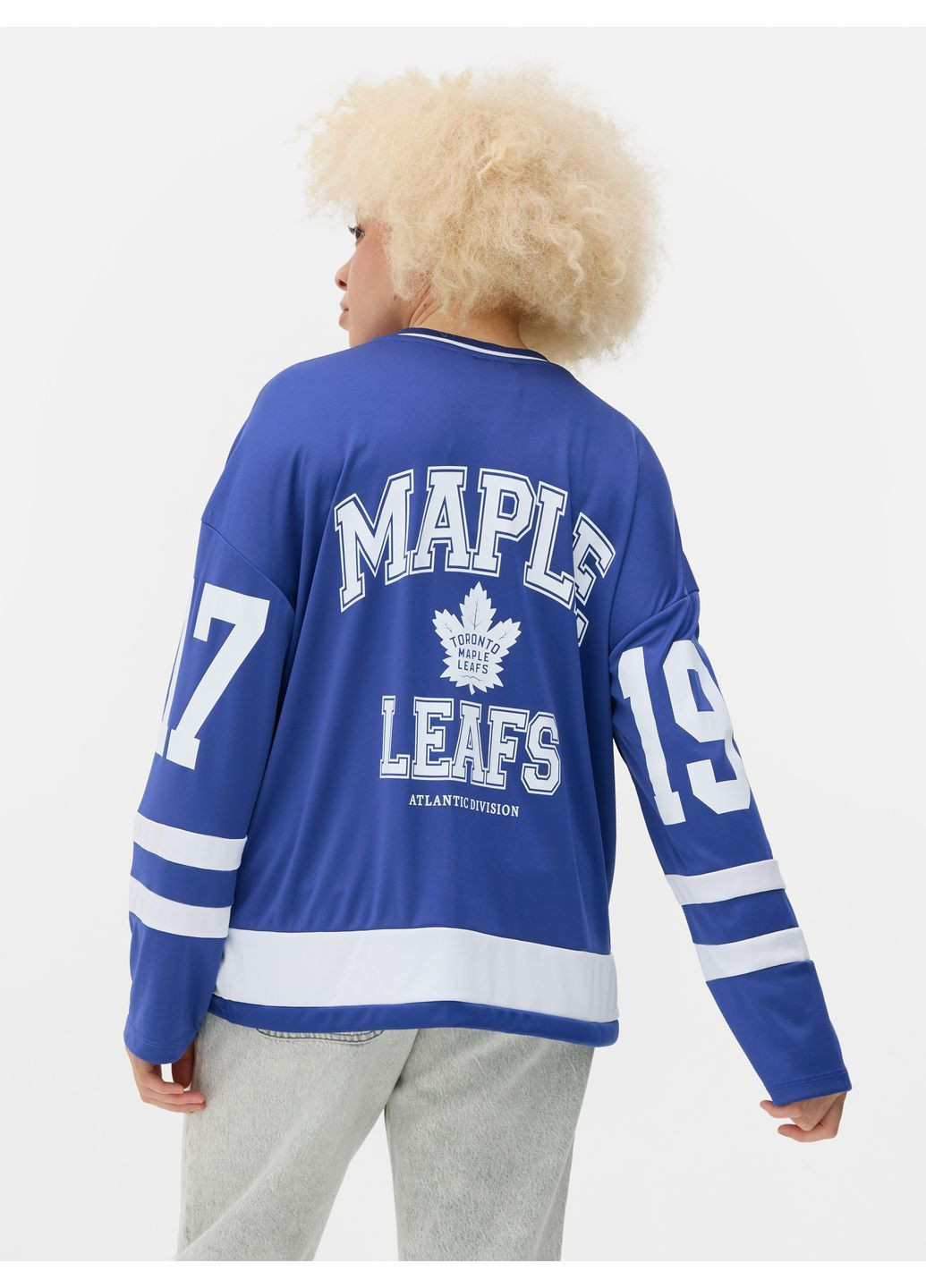 Лонгслів sport,синій з принтом, Primark (368151457)