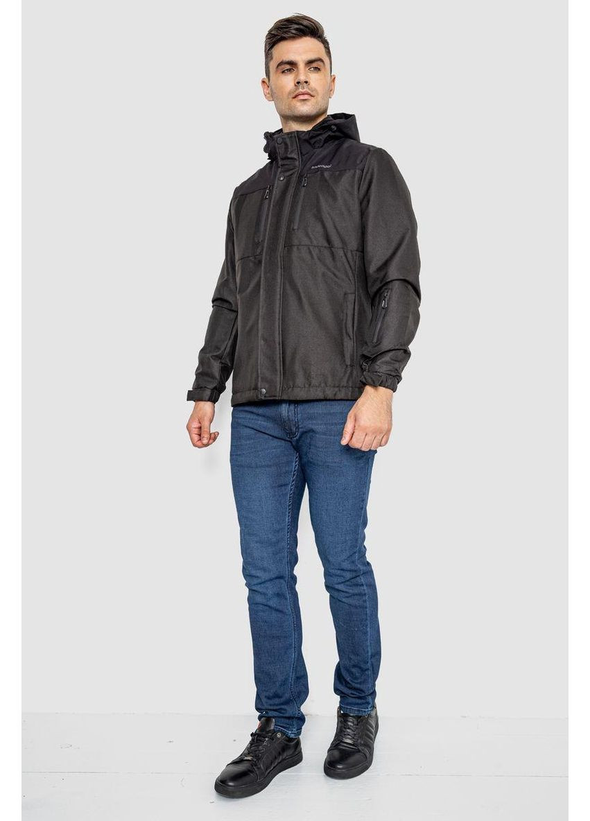 Чорна куртка чоловіча демісезонна,, 214r22013 Ager