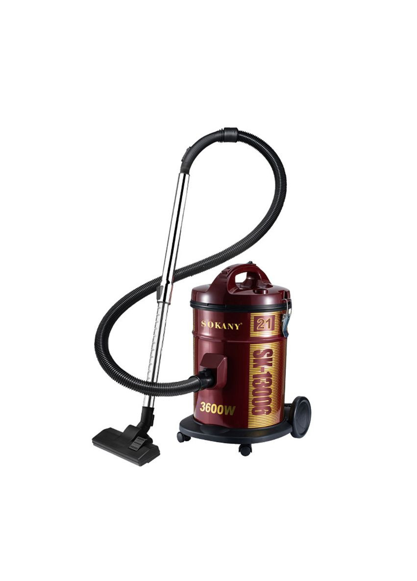 Професійний пилосос SK-13006 з мішком 21 л та НЕРА-фільтр Червоний Sokany (362044262)