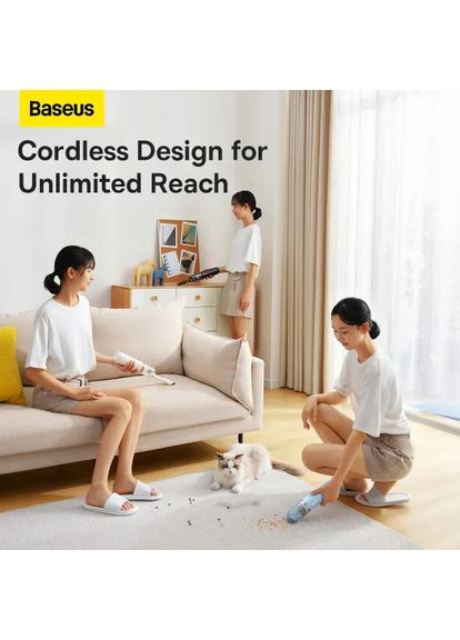 Автомобільний пилосос A2Pro Car Vacuum Cleaner(6000pa) (VCAQ040002) Baseus A2 Pro Car Vacuum Cleaner (361871419)