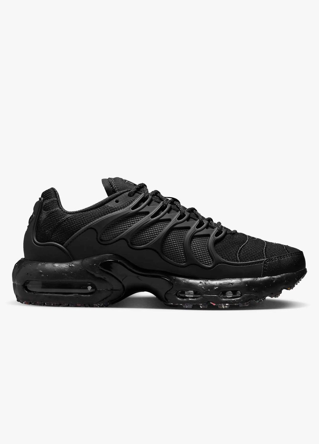 Чорні всесезон кросівки чоловічі air max terrascape plus dq3977-001 весна-літо синтетика текстиль чорні Nike