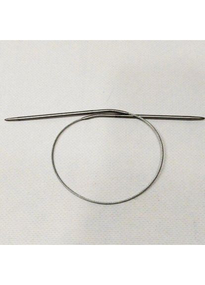 40 см 3 мм спиці в'язальні металеві, на тросі Plus-plus (352744724)