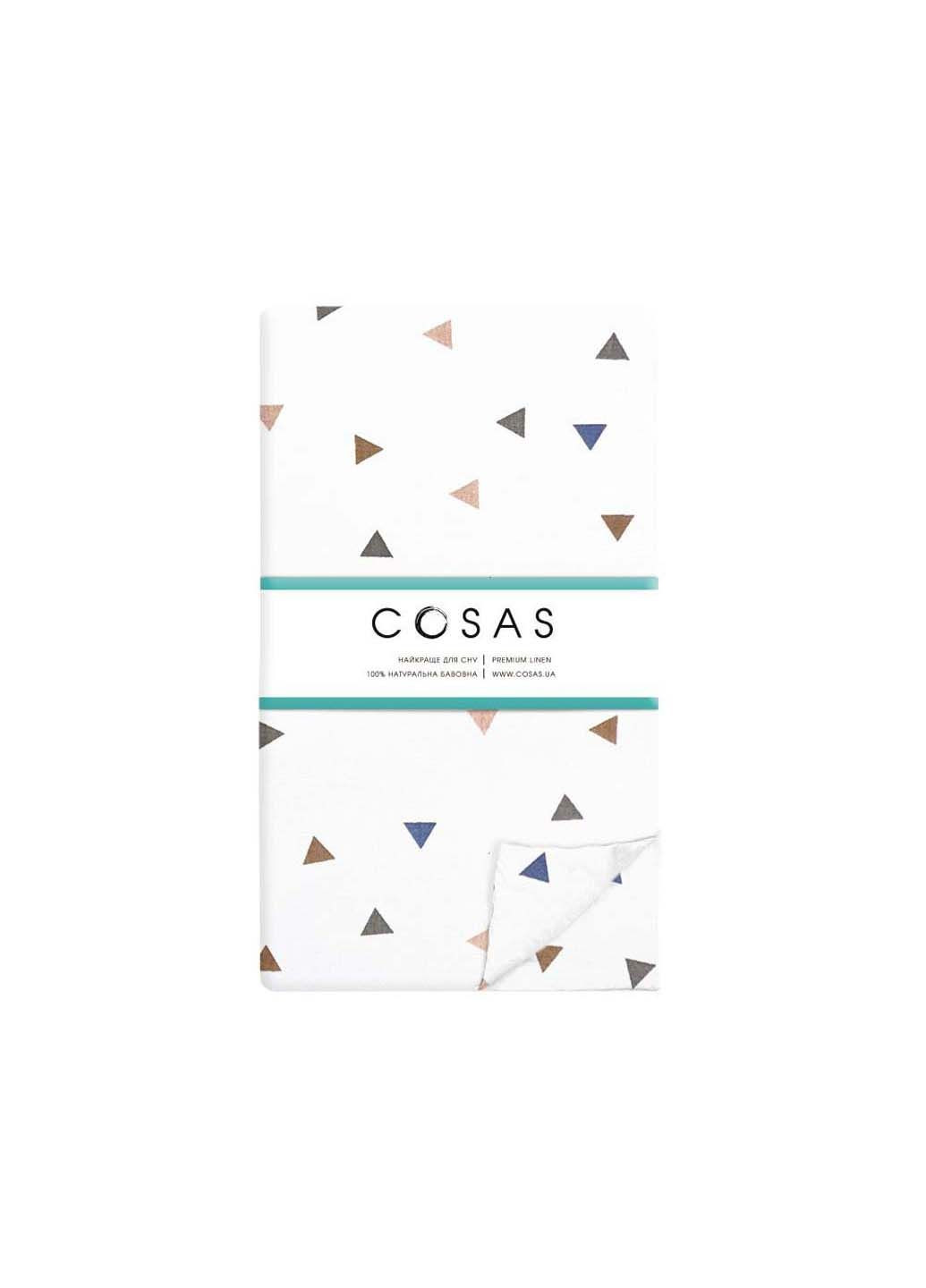 Полуторна постіль з простирадлом на гумці Delta CS2 160х220 см Cosas (307386147)