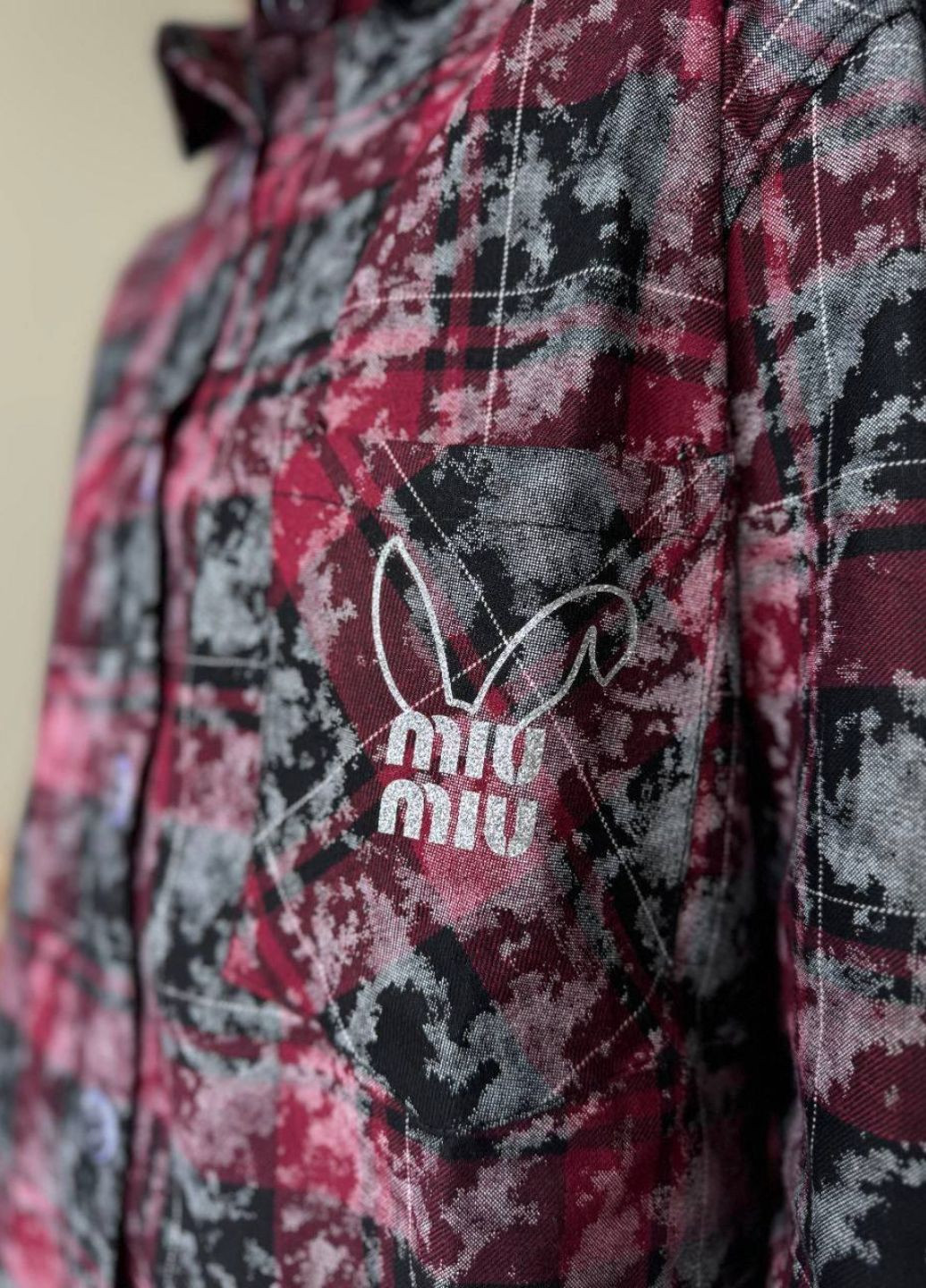 Сорочка вільного крою на гудзиках з довгим рукавом Україна (329201847)