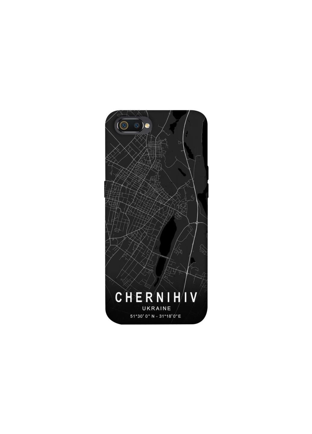 Чехол на Realme C2 Chernihiv map Frontalka (365307328)
