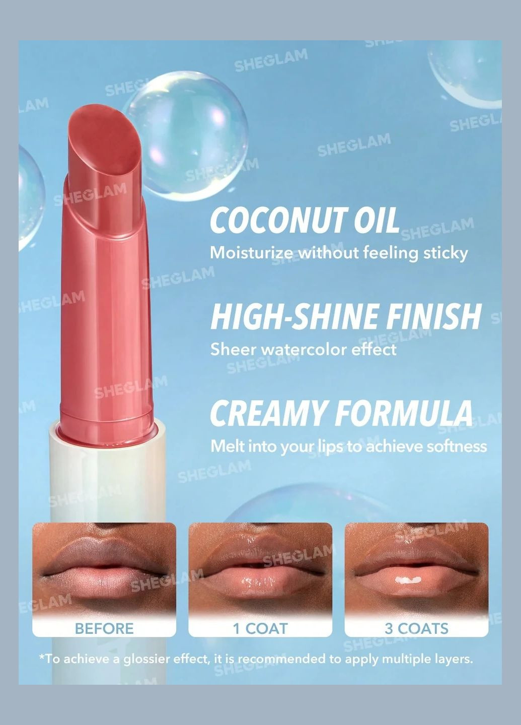 Блеск губ Pout-Perfect Shine Lip Plumper-Mahogany Magic Sheglam (297056645)