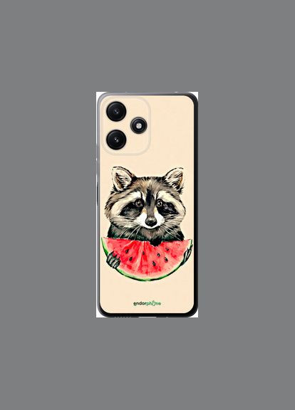 Чохол на Xiaomi Redmi 12 5G Єнотик з кавуном "4605u-3194-2448" Endorphone (348068274)