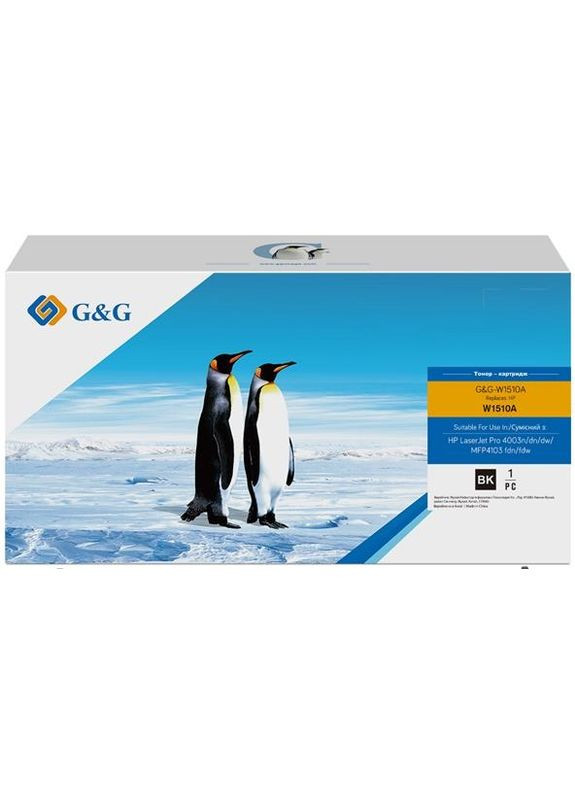 Картридж для HP 151X LJ M4003, MFP 4103 Black (3 050 стр.) G&G (316391594)