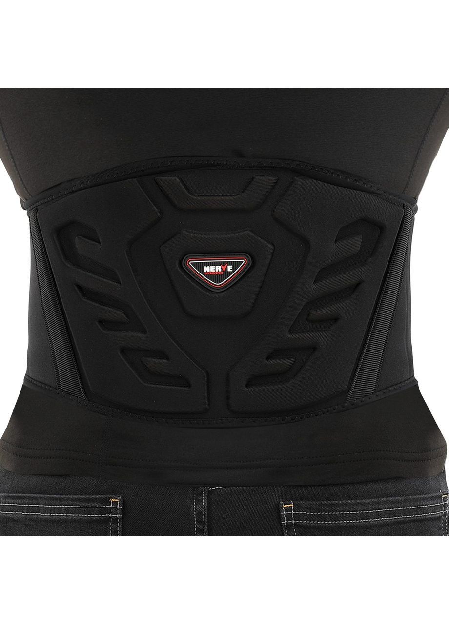 Пояс захисний для мотоцикліста 6001 розмір чорний Nerve (323650606)