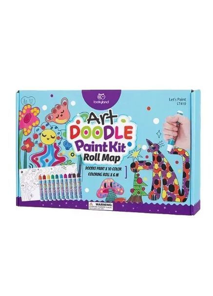 Художній набір з рулонною розмальовкою Tookyland (366343874)