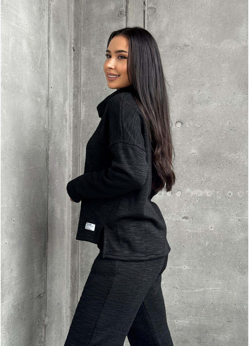 М'який жіночий костюм меланж з ангорою INNOE Костюм (365960471)