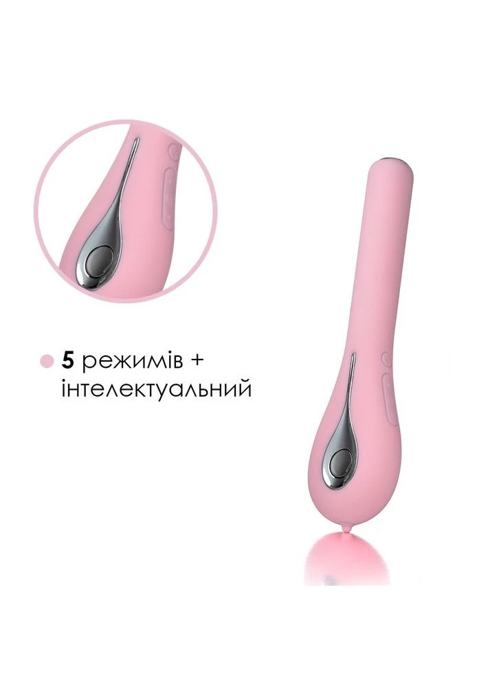 Интеллектуальный вибратор с камерой Siime Eye Pale PinkSVAKOM 9975 Svakom (391588322)
