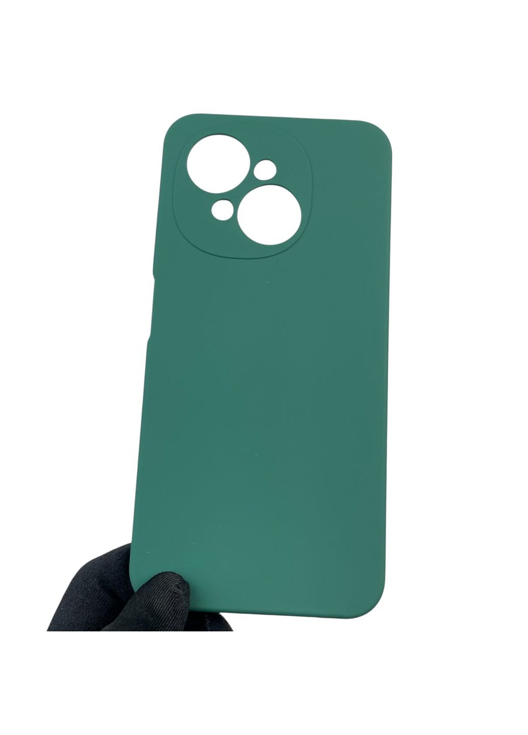 Чохол для Spark Go 1 (KL4) силіконовий з мікрофіброю нековзний на техно спарк го 1 зелений Tecno (366387955)