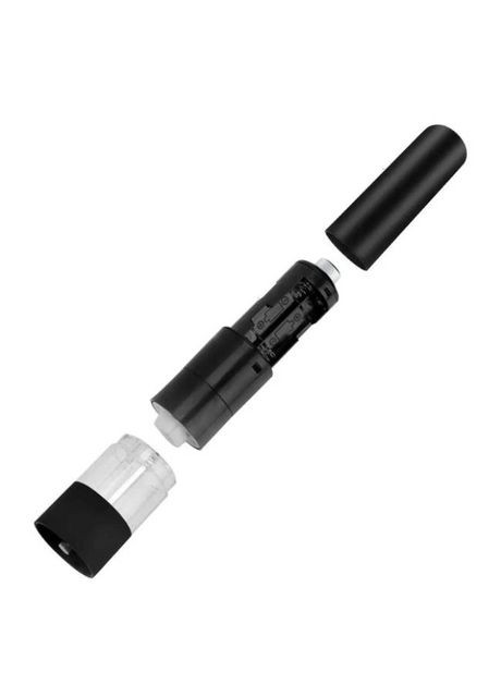 Электрическая мельница для специй перца и соли автоматическая перечница солонка измельчитель с подсветкой Black No Brand (360531900)