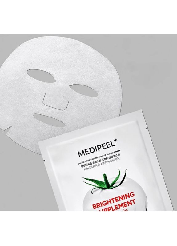 Освітлююча маска для обличчя Glutathione Crystal Tomato Ampoule Mask, 1 шт Medi-Peel (356603773)