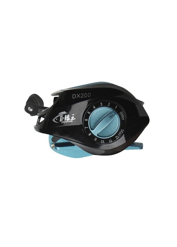 Катушка мультипликаторная DX200 Black-Blue Right 22 шт. Juqiwang (353828093)