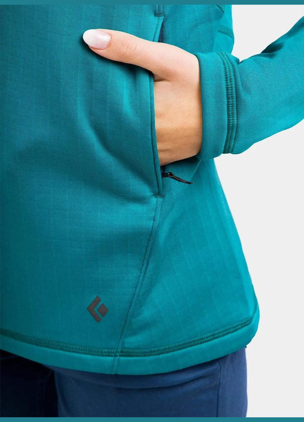 Жіноча флісова кофта з рукавом реглан Factor Hoody, - Black Black Diamond (338371324)