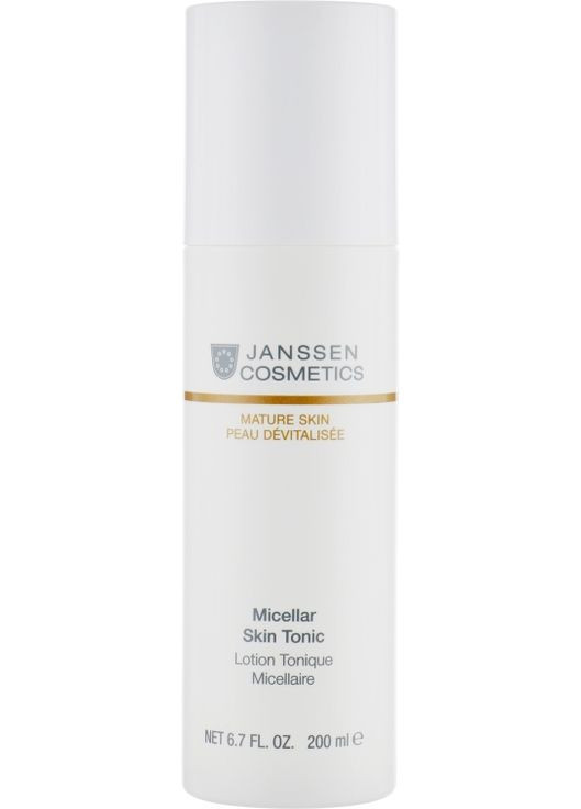 Мицеллярный тоник с гиалуроновой кислотой Mature Skin Micellar Skin Tonic 200ml (454289-10711) Janssen Cosmetics (368624926)